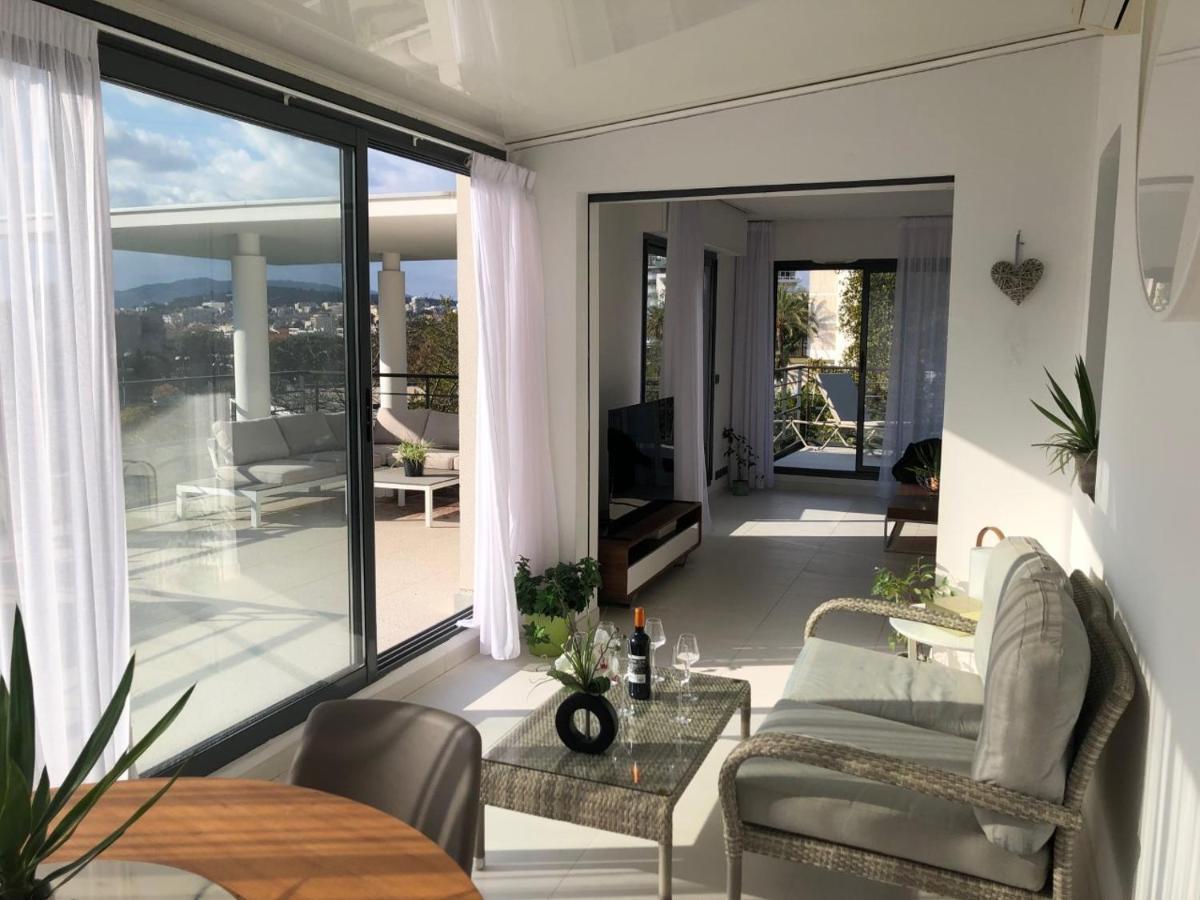 Appartement Montfleury, 2 Terrasses, 2 Chambres , 2 Sdb , Pkg Prive Piscine, 15 Min Walk To Croisette Beach And Palais Des Festivals Cannes Extérieur photo